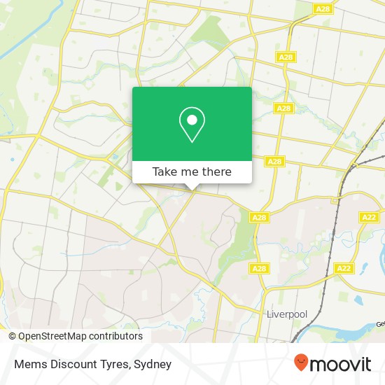 Mems Discount Tyres map