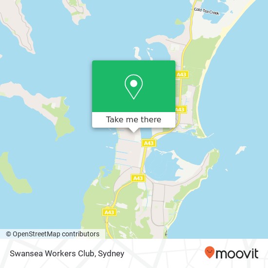 Swansea Workers Club map