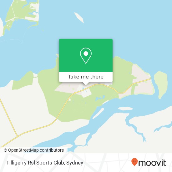 Tilligerry Rsl Sports Club map
