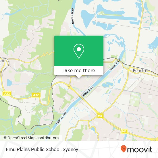 Emu Plains Public School map