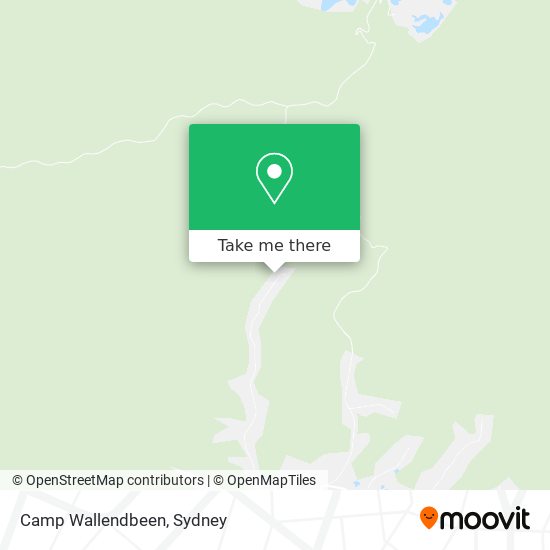 Camp Wallendbeen map