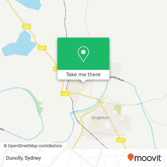 Dunolly map