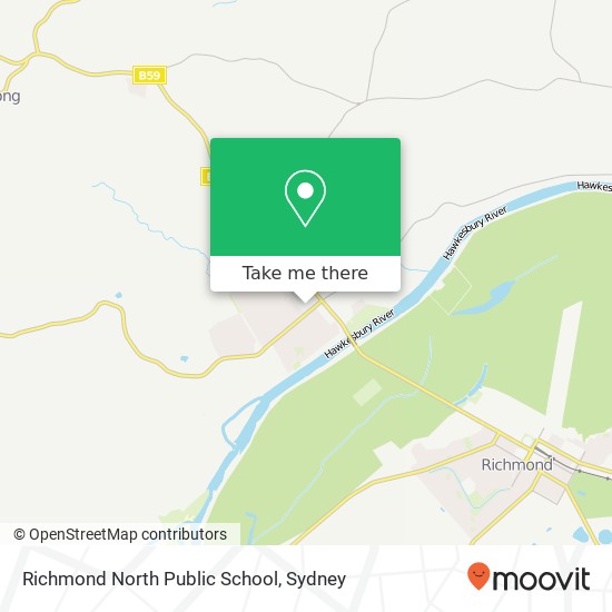 Richmond North Public School map