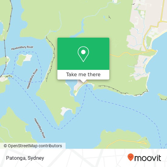 Patonga map