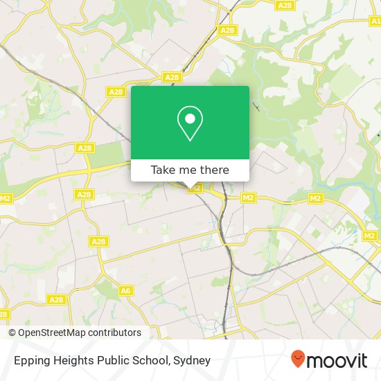 Epping Heights Public School map