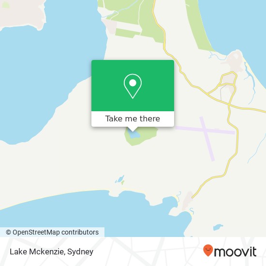 Lake Mckenzie map