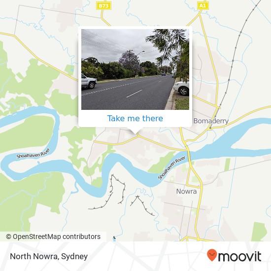 North Nowra map