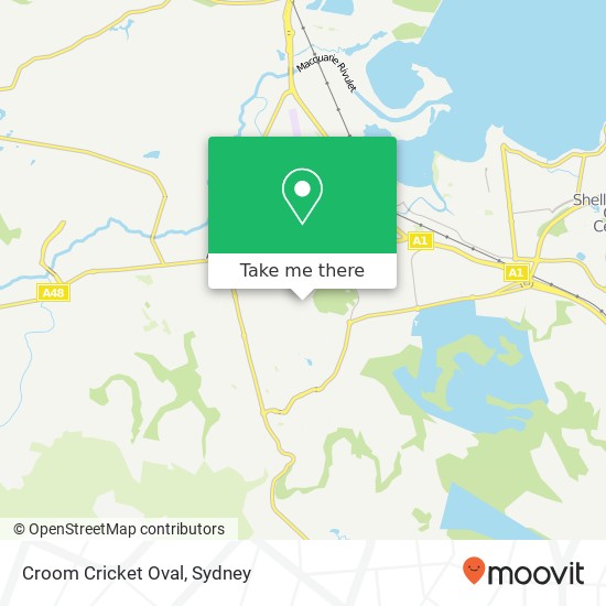 Croom Cricket Oval map