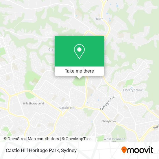 castle hill nsw driving test route