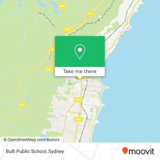 Bulli Public School map