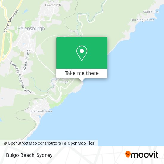 Bulgo Beach map