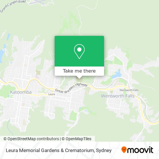 Leura Memorial Gardens & Crematorium map
