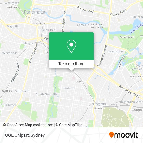Mapa UGL Unipart
