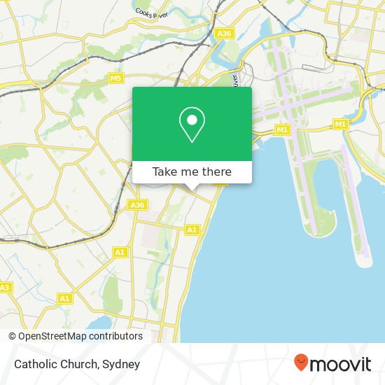 Catholic Church map