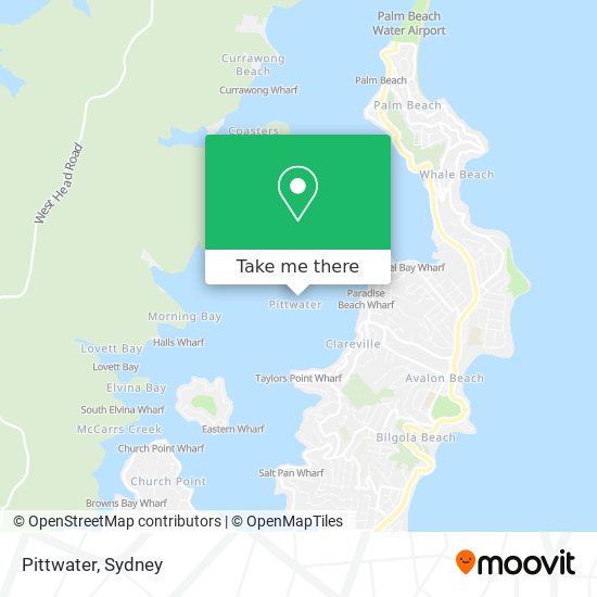 Pittwater map