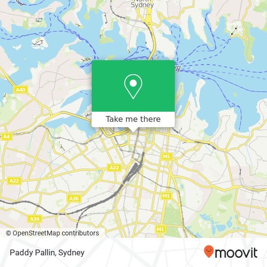 Paddy Pallin map