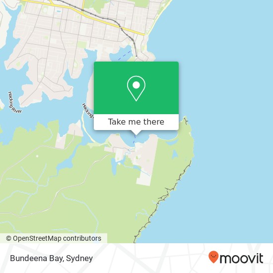 Bundeena Bay map