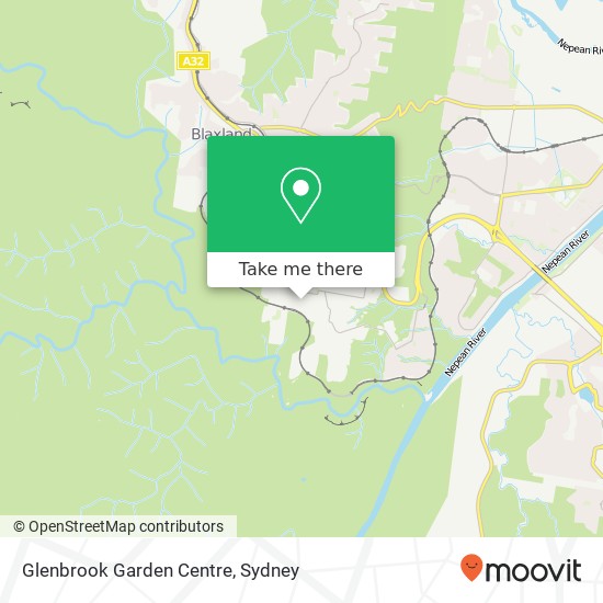 Glenbrook Garden Centre map