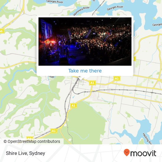 Shire Live map
