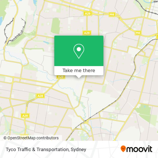 Tyco Traffic & Transportation map