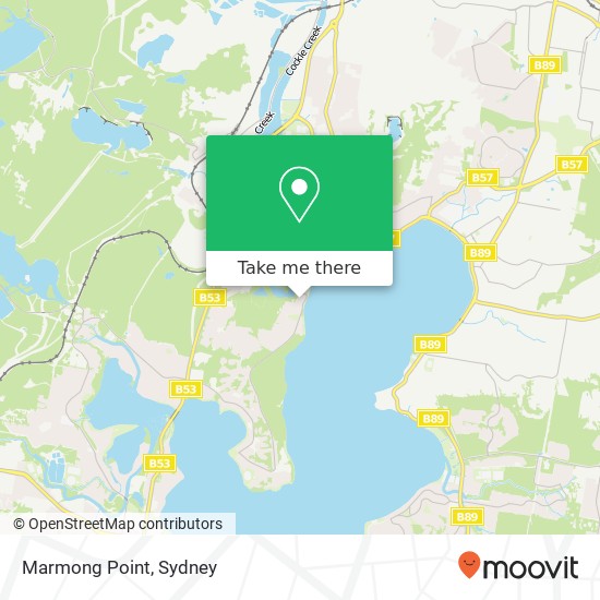 Marmong Point map