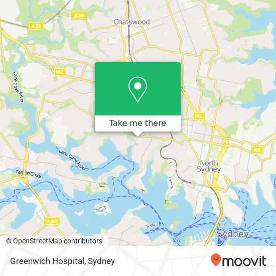 How to get to Greenwich Hospital by bus, train or metro?