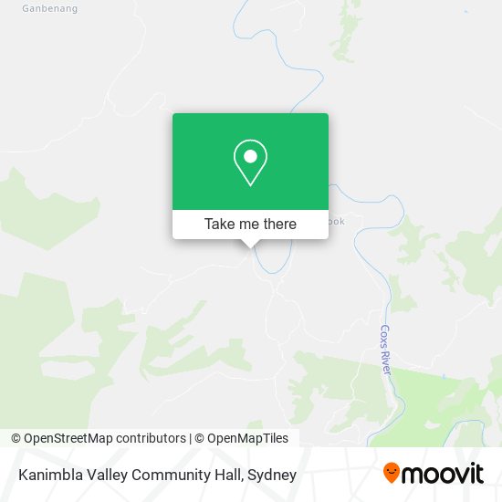Kanimbla Valley Community Hall map