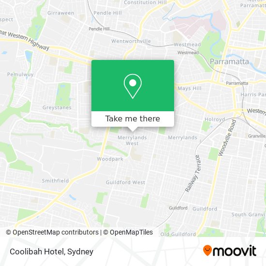 Coolibah Hotel map