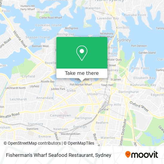 Fisherman's Wharf Seafood Restaurant map