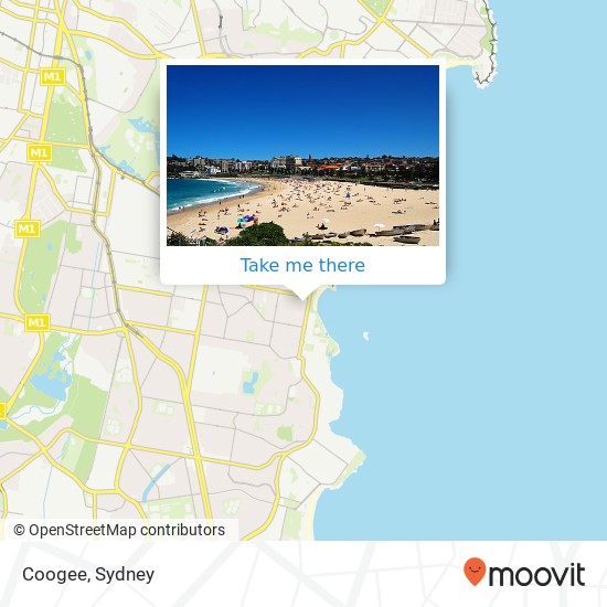 Coogee map