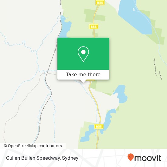 Cullen Bullen Speedway map