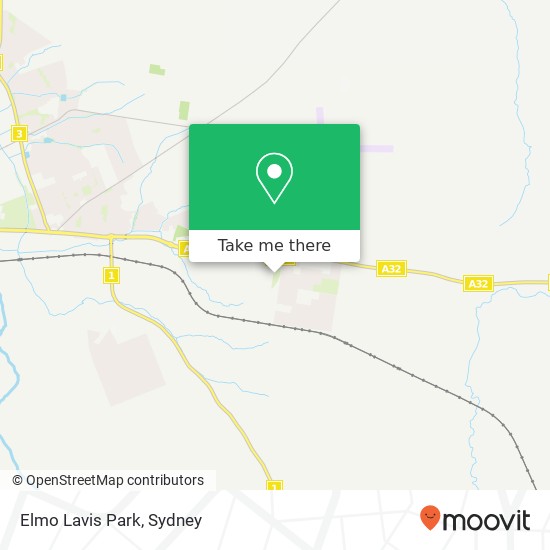 Elmo Lavis Park map