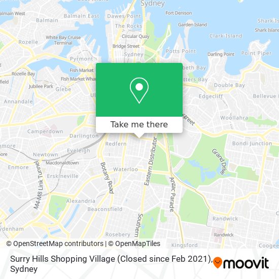 Surry Hills Shopping Village (Closed since Feb 2021) map