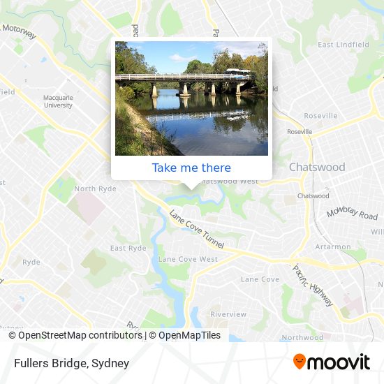 Fullers Bridge map