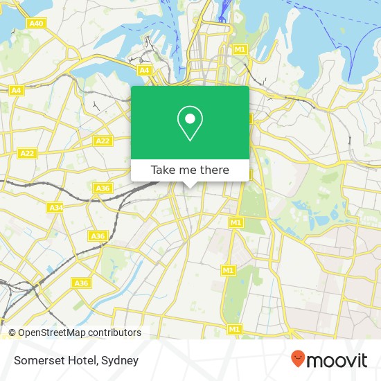 Somerset Hotel map