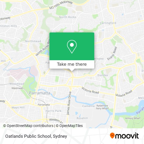 Oatlands Public School map