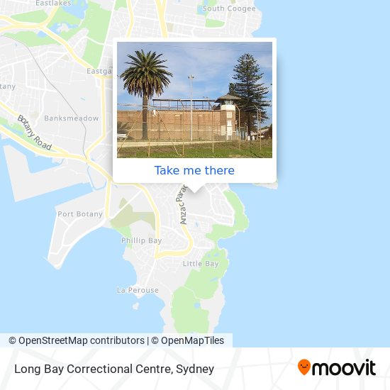 Long Bay Correctional Centre map