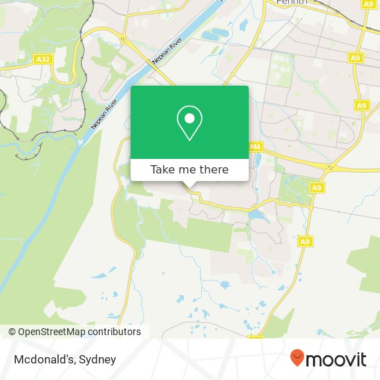 Mapa Mcdonald's