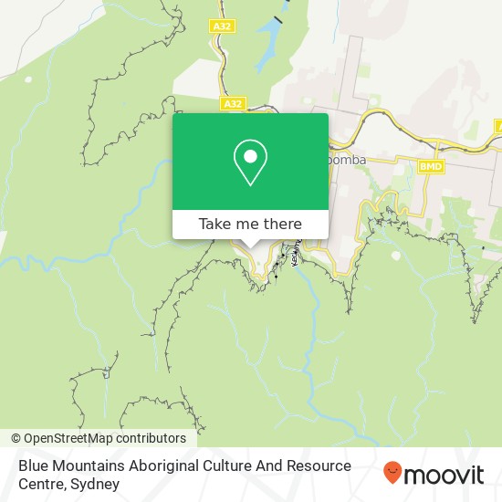Blue Mountains Aboriginal Culture And Resource Centre map