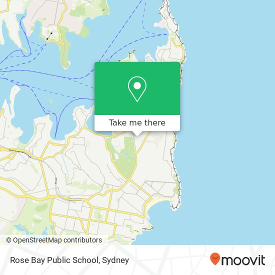 Rose Bay Public School map