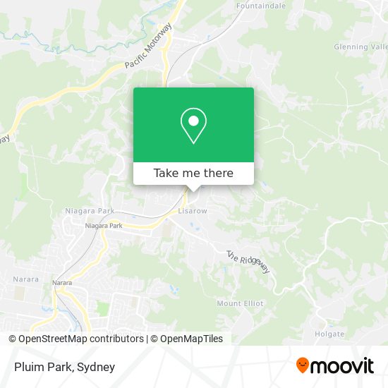 Pluim Park map