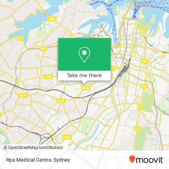 Rpa Medical Centre map