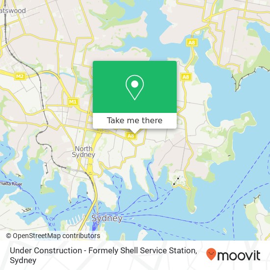 Mapa Under Construction - Formely Shell Service Station