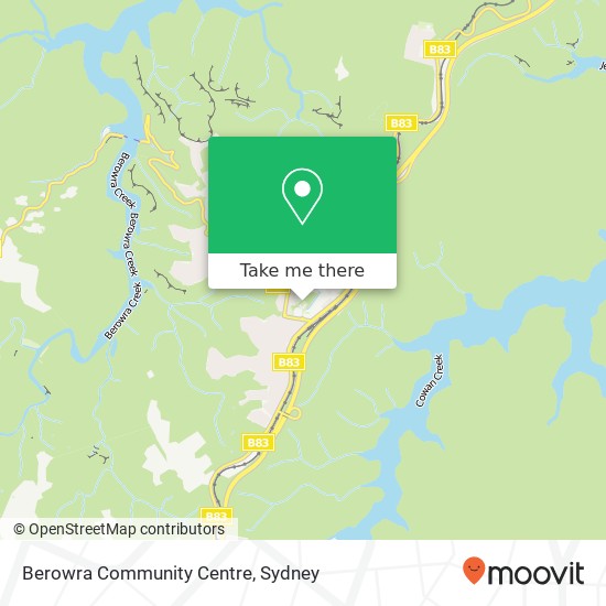 Berowra Community Centre map