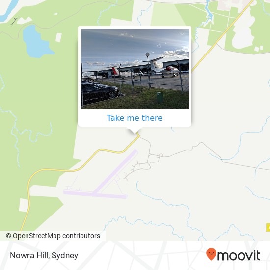 Nowra Hill map