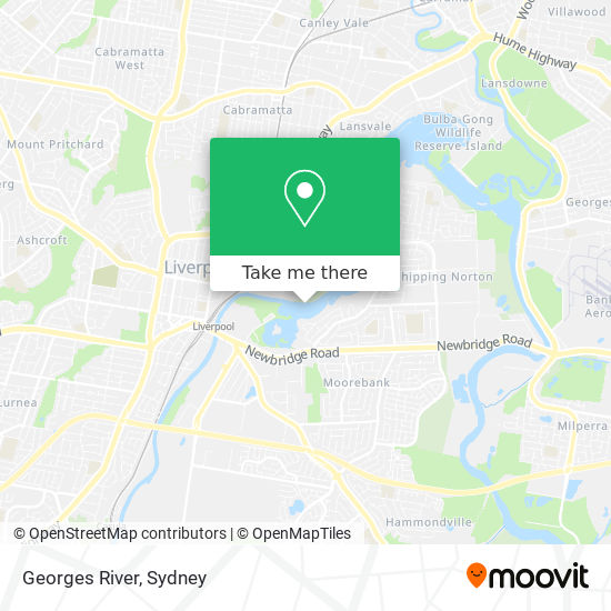 Mapa Georges River