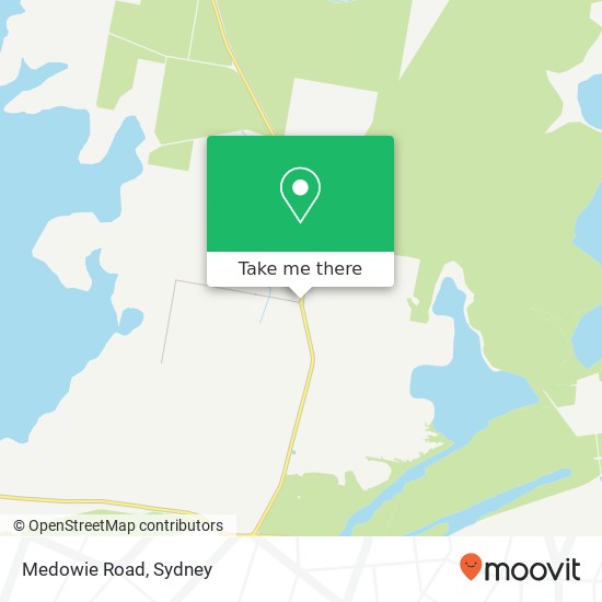 Mapa Medowie Road