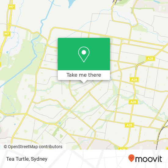 Tea Turtle, 30 Devenish St Greenfield Park NSW 2176 map