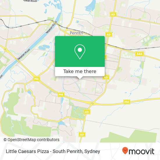 Little Caesars Pizza - South Penrith, 2 Birmingham Rd South Penrith NSW 2750 map