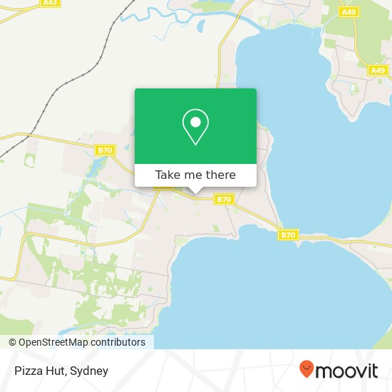 Pizza Hut, Lake Haven Dr Gorokan NSW 2263 map